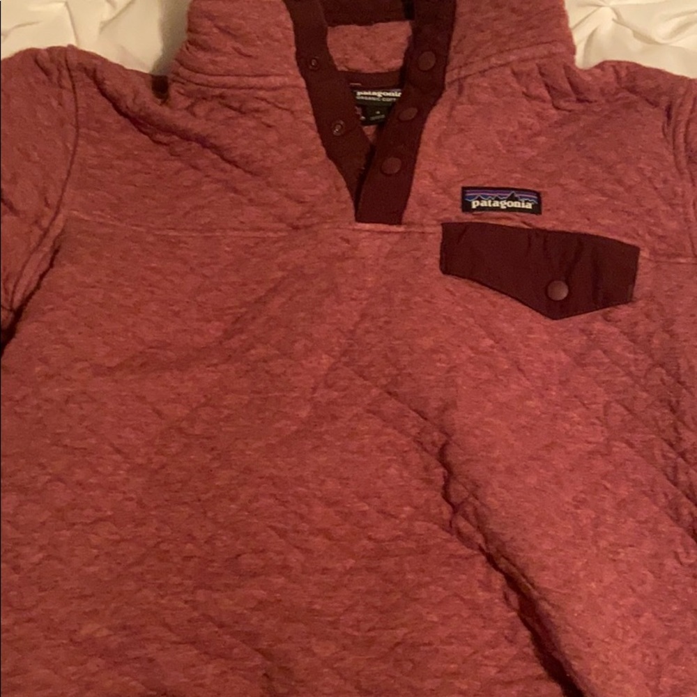Quilted Patagonia pullover
